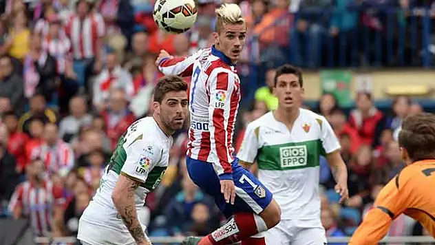 Atletico Madrid Elche'yi 3-0 yendi