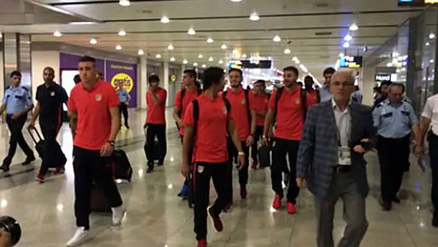 Atletico Madrid İstanbul'a geldi