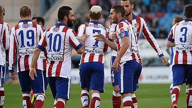 Atletico Madrid zirve takibini sürdürdü