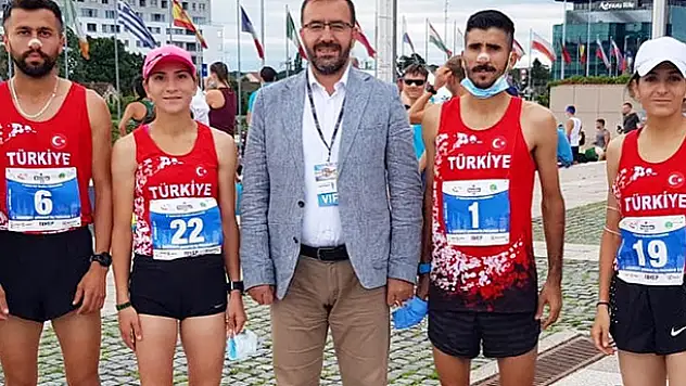 Atletizmde 5 madalya