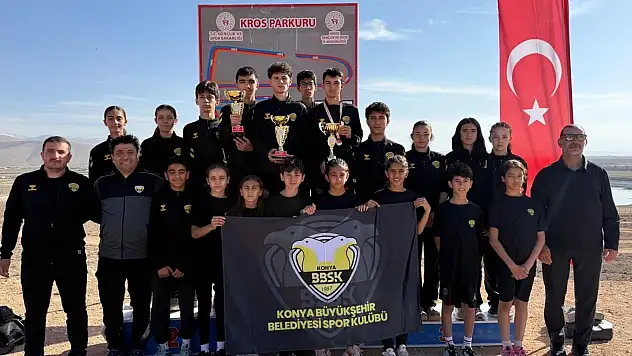 Atletizmde Konya Büyükşehir fırtınası