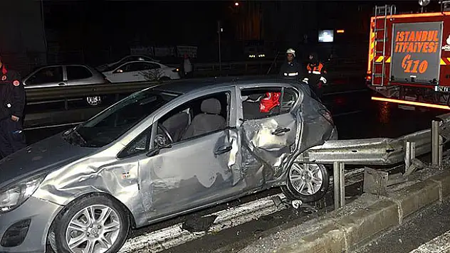 Avcılar'da zincirleme trafik kazası: 8 yaralı