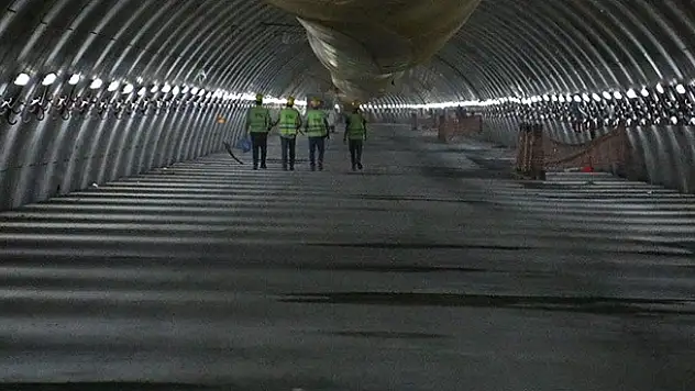 Avrasya Tüneli'nde sona yaklaşıldı
