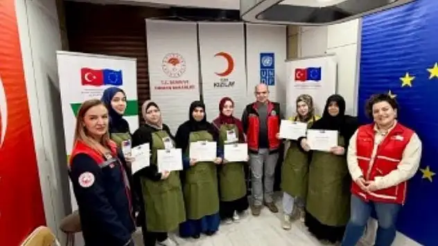 Avrupa Birliği destekli kurs tamamlandı