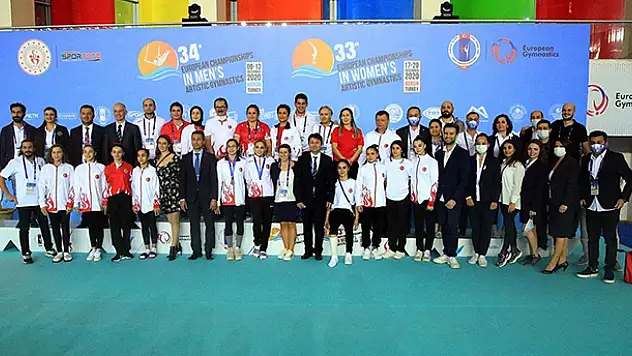 Avrupa Şampiyonası'nda ilkleri yaşatan milli cimnastikçiler 10 madalyayla tarih yazdı