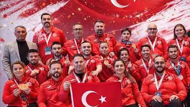 Avrupa Şampiyonası'nı 20 madalyayla kapattık