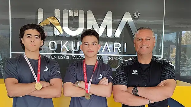 Avrupa Spor Haftasında Hüma Okullarına çifte madalya