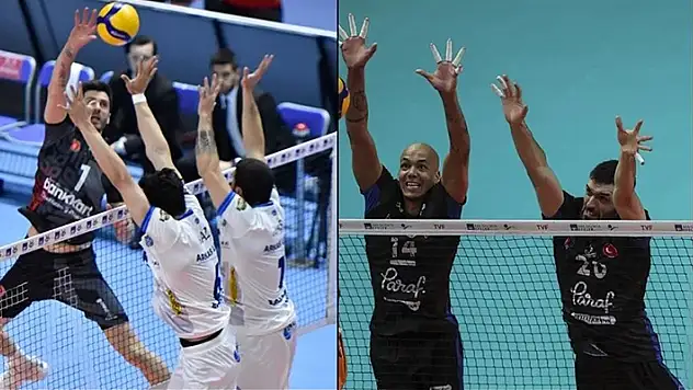 AXA Sigorta Erkekler Kupa Voley Dörtlü Final organizasyonunda Halkbank ve Arkas Spor rakiplerini yenerek finale yükseldi