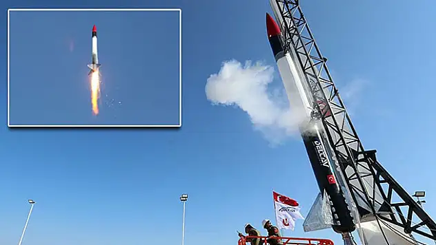 Ay misyonunda kullanılması planlanan hibrit motorlu Sonda Roket Sistemi başarıyla test edildi