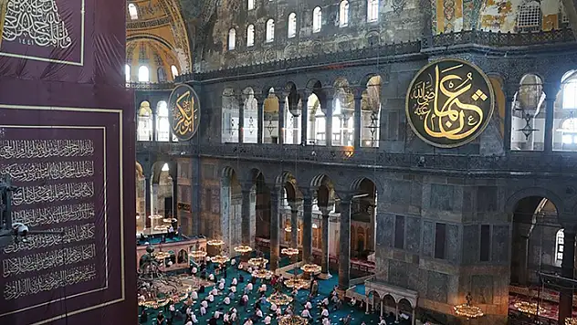 Ayasofya-i Kebir Cami-i Şerifi'nin ibadete açılmasının üçüncü yıl dönümü
