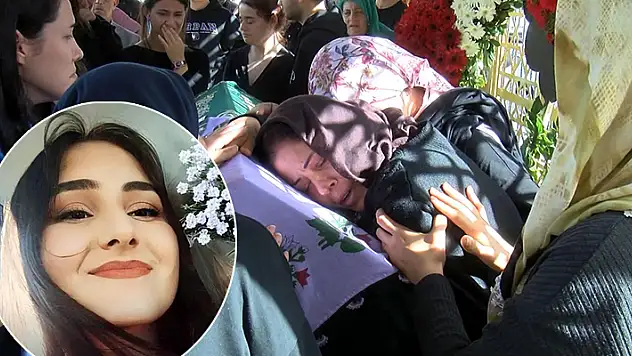Aydın'da asansör kazasında ölen Zeren Ertaş son yolculuğuna uğurlandı

