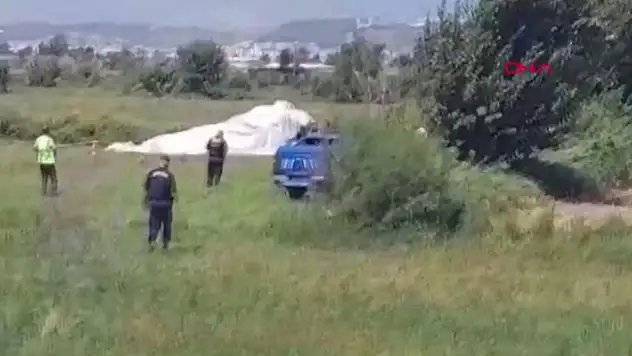 Aydın'da eğitim uçağı düştü 2 yaralı
