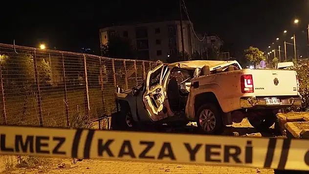 Aydın'da pikap takla attı, 1 kişi öldü, 3 kişi yaralandı
