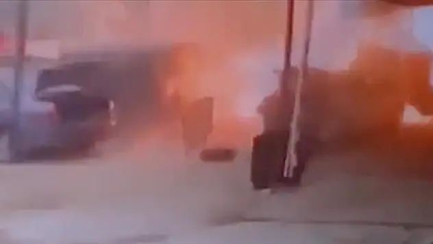 Aydın'da taşıtlara LPG dönüşümü yapan iş yerindeki patlamada 1 kişi yaralandı
