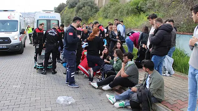 Aydın'da yolcu minibüsü devrildi: 28 yaralı