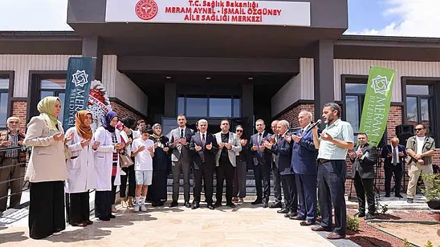 Aynel-İsmail Özgüney Aile Sağlığı Merkezi düzenlenen törenle açıldı
