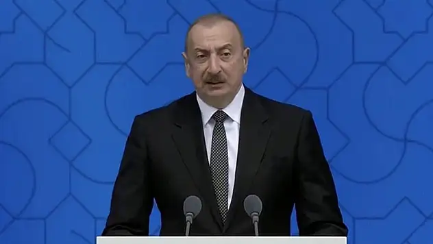 Azerbaycan Cumhurbaşkanı Aliyev, Filistin'in haklı taleplerini destekleyeceklerini belirtti