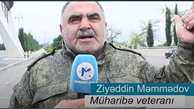 Azerbaycanlı gaziden tüyleri diken diken eden konuşma: Ölmeye hazırız ölmeyeceğiz, öldüreceğiz!
