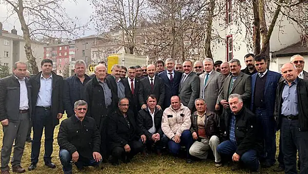 Babaoğlu ve Tüfekci Seydişehir'de muhtarlarla buluştu
