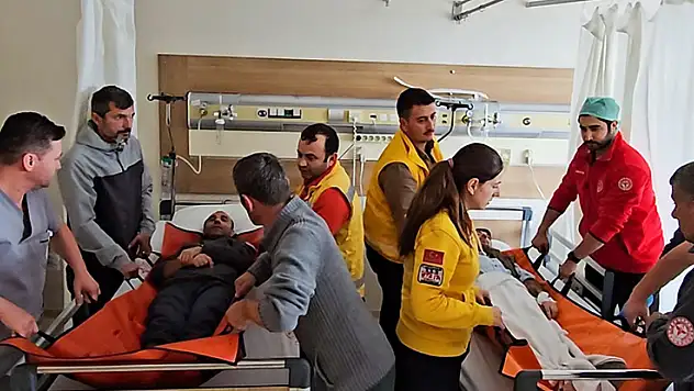 Bafra Devlet Hastanesi'nde deprem tatbikatı