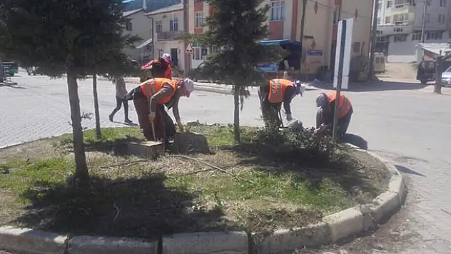 Baharın gelmesiyle park ve bahçeler hareketlendi