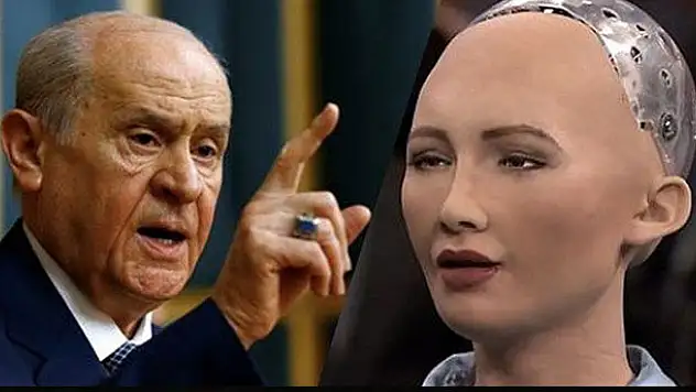Bahçeli'nin kızdığı robotun tasarımcısından tepki