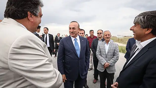 Bakan Çavuşoğlu Cihanbeyli'de