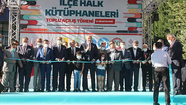 Bakan Ersoy Konya'da 5 kütüphanenin açılışını gerçekleştirdi
