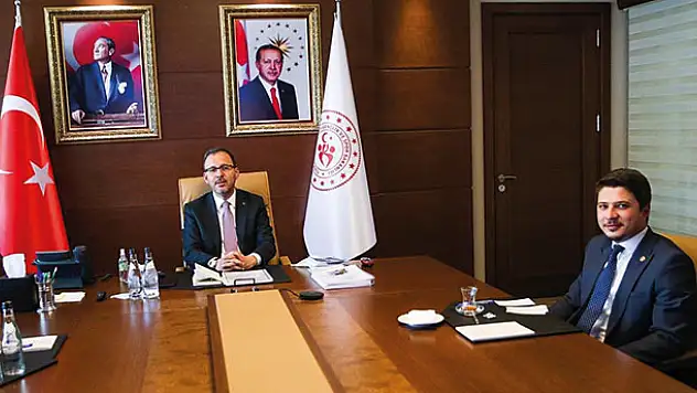 Bakan Kasapoğlu'na ziyaret