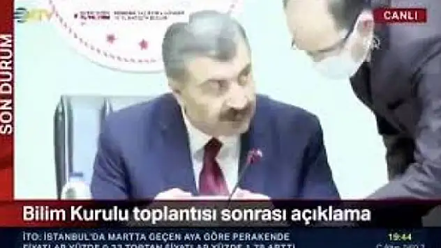 Bakan Koca'dan sosyal mesafe uyarısı