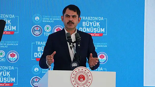 Bakan Kurum: 300 bin sosyal konut ve kentsel dönüşüm konutumuzun inşası için durmadan çalışıyoruz