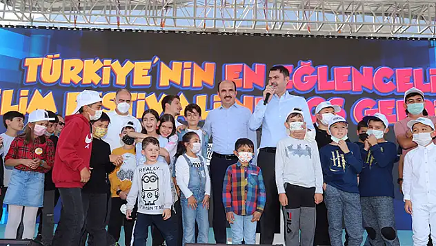 Bakan Kurum, 8. Konya Bilim Festivali'nde konuştu
