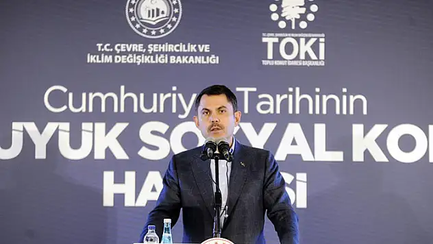Bakan Kurum açıkladı! Konya'da sosyal konut projesinin temel atma töreni 25 Ekim'de gerçekleştirilecek