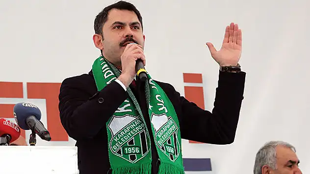 Bakan Kurum'dan Karapınar'a müjdeli haberler