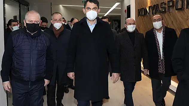 Bakan Kurum ile yeni tesis konuşuldu