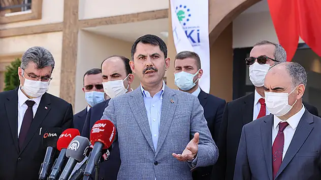 Bakan Kurum Konya'da konuştu: Marmara Denizi'nde 7 bin 932 metreküp müsilaj temizlendi
