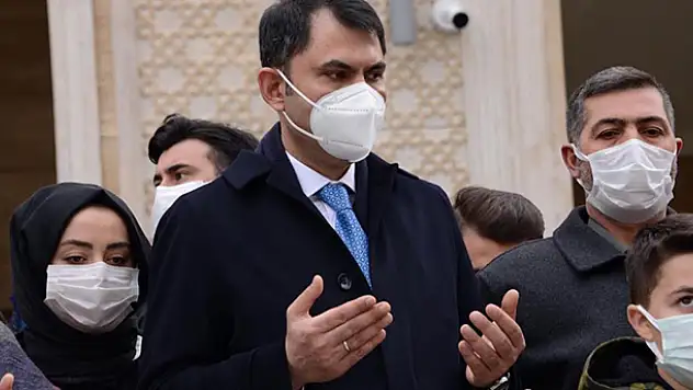 Bakan Kurum, Konya'da şehidin ismi verilen Yunus Mermer Cami'sinin açılışına katıldı