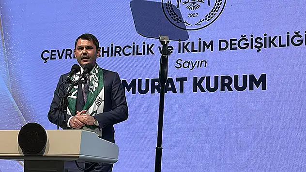 Bakan Kurum Konyaspor 100. Yıl Galasında Konuştu