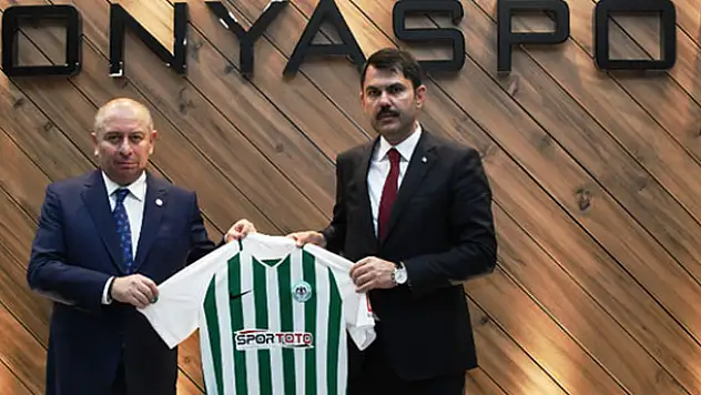 Bakan Kurum: Konyaspor'un yanındayız