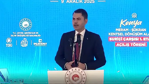 Bakan Kurum, Suriçi Çarşısı 1. Etap'ı açtı