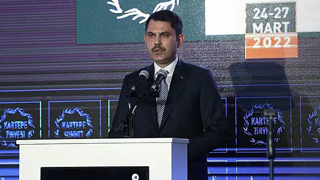 Bakan Kurum: Türkiye İklim Şurası sonuçlarına göre tüm sektörlerde direnç artırıcı adımları kararlılıkla atmalıyız
