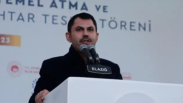 Bakan Kurum: Yarın değil hemen şimdi diyerek konutlarımızı yapıyoruz