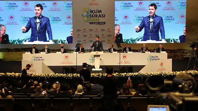 Bakan Kurum: Yeşil kalkınmanın lider ülkesi Türkiye
