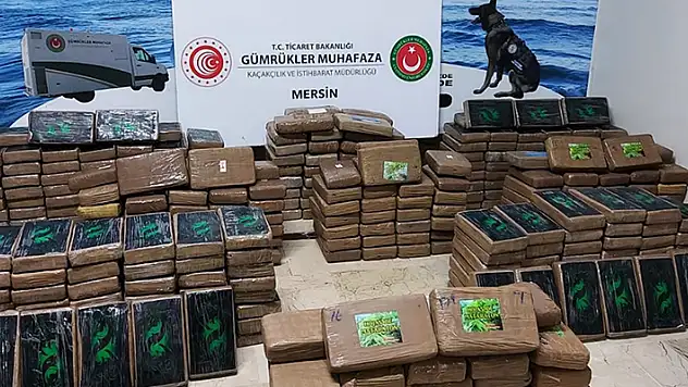 Bakan Muş, Mersin Limanı'nda 463 kilogram kokain ele geçirildiğini bildirdi
