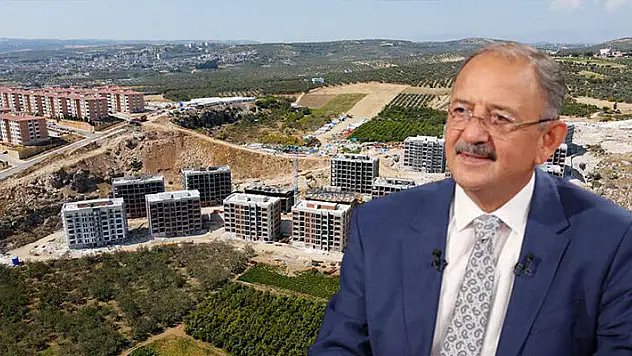 Bakan Özhaseki: Hatay'da 45 bin 186 afet konutunun kaba inşaatı bitti
