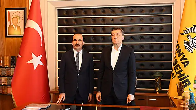 Bakan Selçuk Konya'da eğitim alanındaki iş birliğine teşekkür etti
