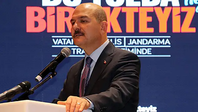 Bakan Soylu 'Direksiyon başında telefonu bitireceğiz'