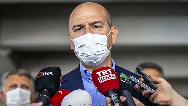 Bakan Soylu, Of'taki sel ve heyelanlara ilişkin açıklama yaptı
