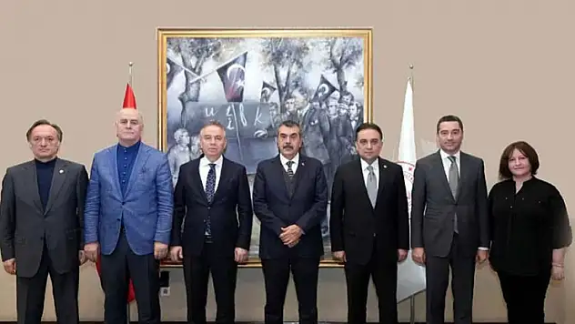Bakan Tekin ile görüştüler