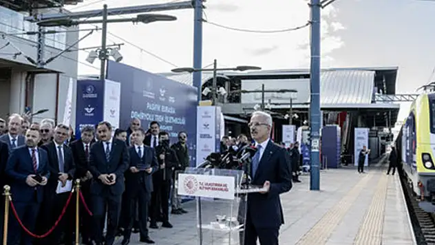 Bakan Uraloğlu: İhracat treni toplam 1549 kilometre yol kat edecek